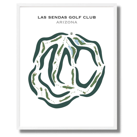 Las Sendas Golf Club, Arizona - Printed Golf Courses