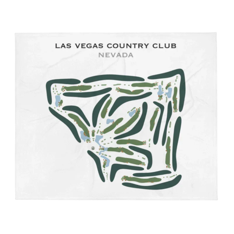 Las Vegas Country Club, Nevada - Printed Golf Courses