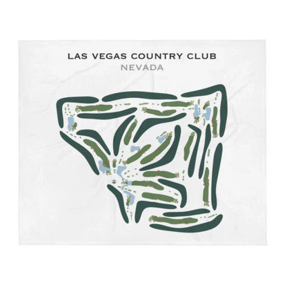 Las Vegas Country Club, Nevada - Printed Golf Courses