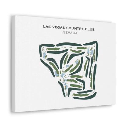 Las Vegas Country Club, Nevada - Printed Golf Courses