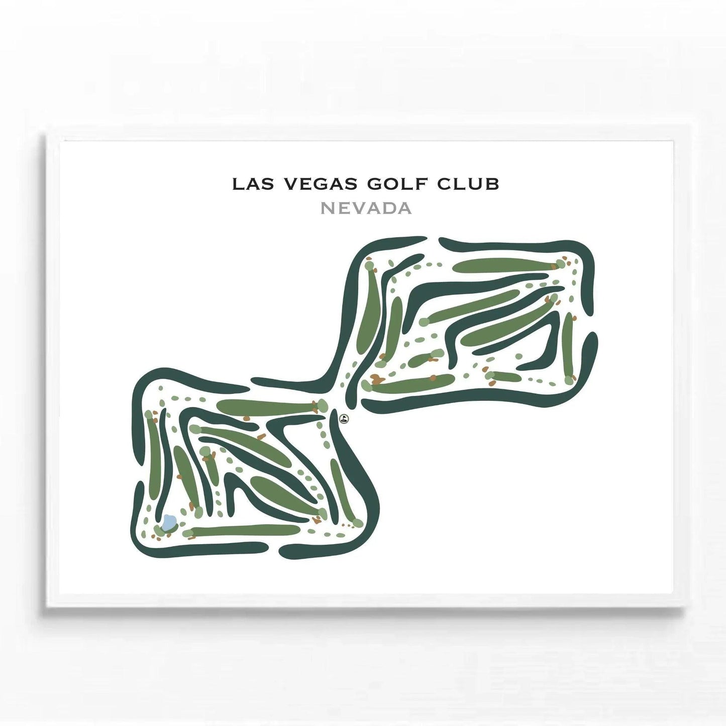 Las Vegas Golf Club, Nevada - Printed Golf Courses