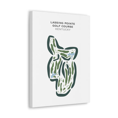 Lassing Pointe Golf Course, Kentucky - Printed Golf Courses
