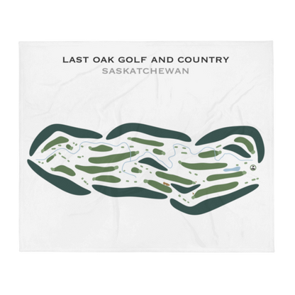 Last Oak Golf and Country Club, Saskatchewan - Printed Golf Courses