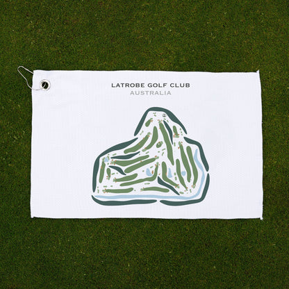 Latrobe Golf Club, Australia - Printed Golf Courses