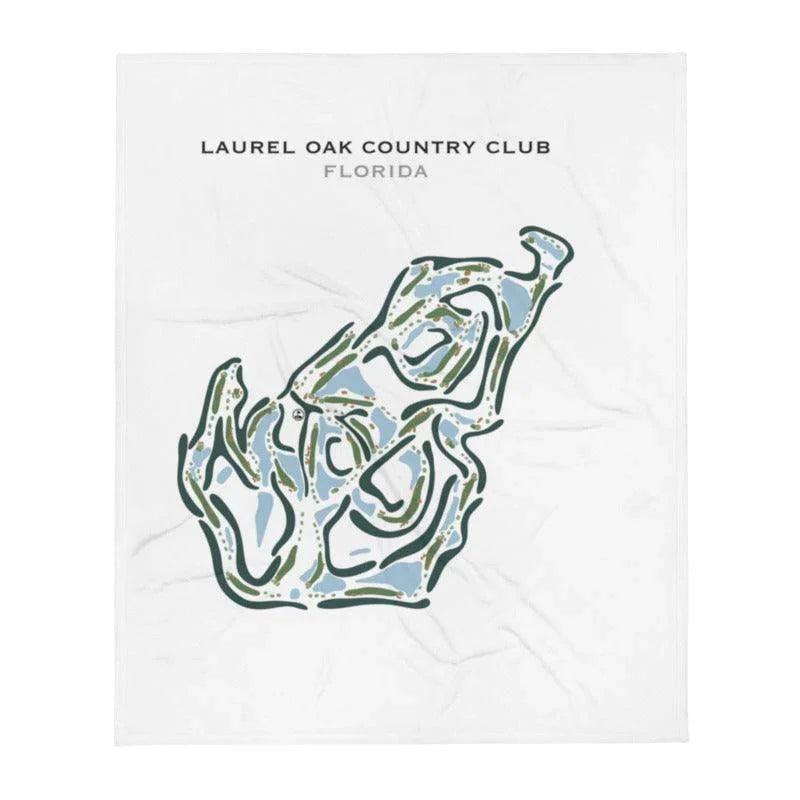 Laurel Oak Country Club, Florida - Printed Golf Courses