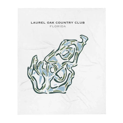 Laurel Oak Country Club, Florida - Printed Golf Courses