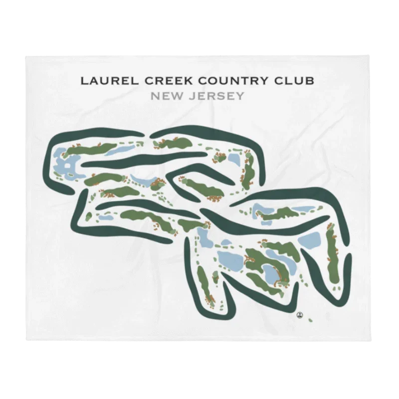 Laurel Creek Country Club, New Jersey - Printed Golf Courses