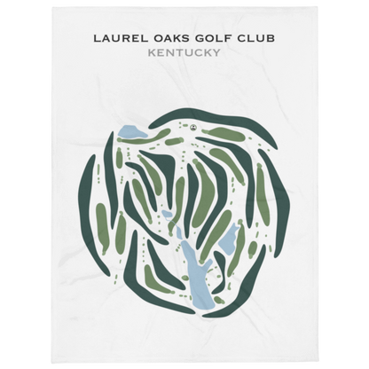 Laurel Oaks Golf Club, Kentucky - Printed Golf Courses