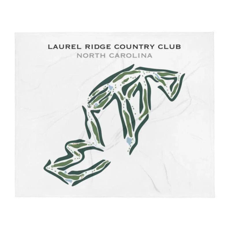 Laurel Ridge Country Club, North Carolina - Printed Golf Courses
