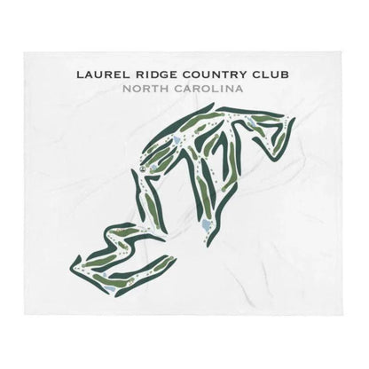 Laurel Ridge Country Club, North Carolina - Printed Golf Courses