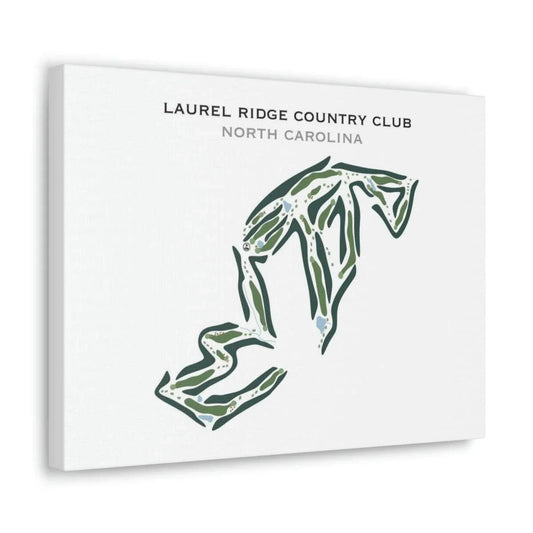 Laurel Ridge Country Club, North Carolina - Printed Golf Courses