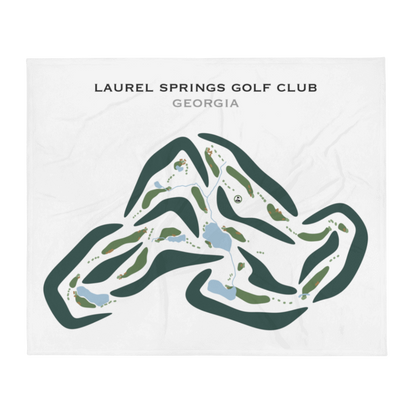 Laurel Springs Golf Club, Georgia - Printed Golf Courses