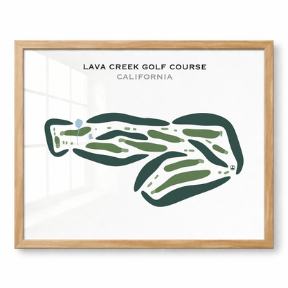 Lava Creek Golf Course, California - Printed Golf Courses