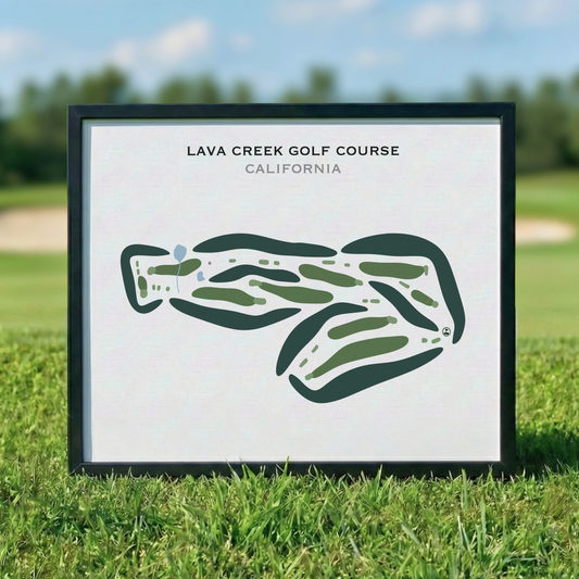 Lava Creek Golf Course, California - Printed Golf Courses