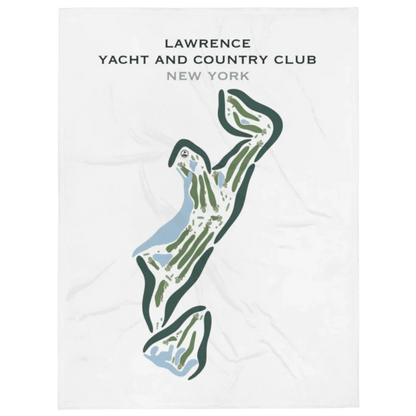 Lawrence Yacht and Country Club, New York - Printed Golf Courses