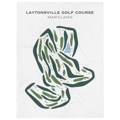 Laytonsville Golf Course, Maryland - Printed Golf Courses