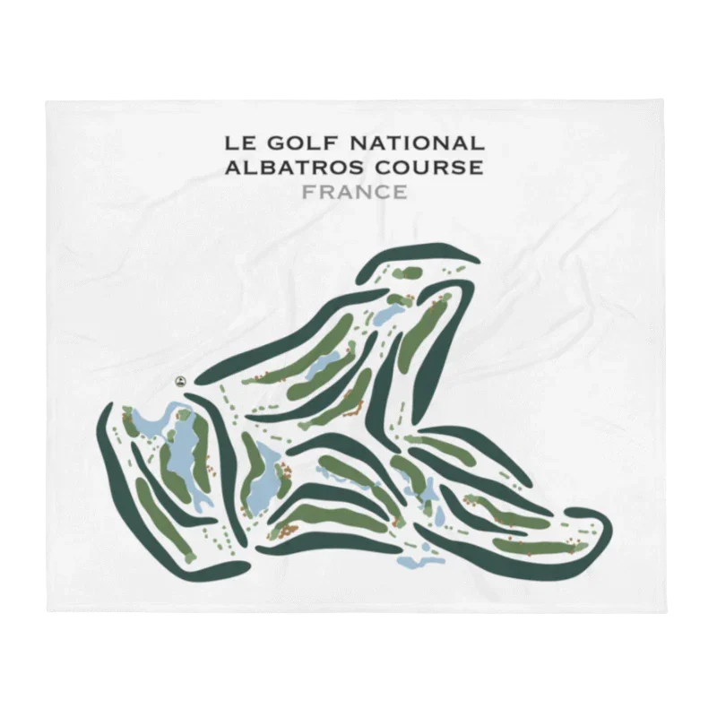 Le Golf National - Albatros Course, France - Printed Golf Courses