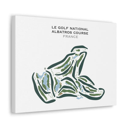 Le Golf National - Albatros Course, France - Printed Golf Courses
