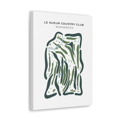 Le Sueur Country Club, Minnesota - Printed Golf Courses