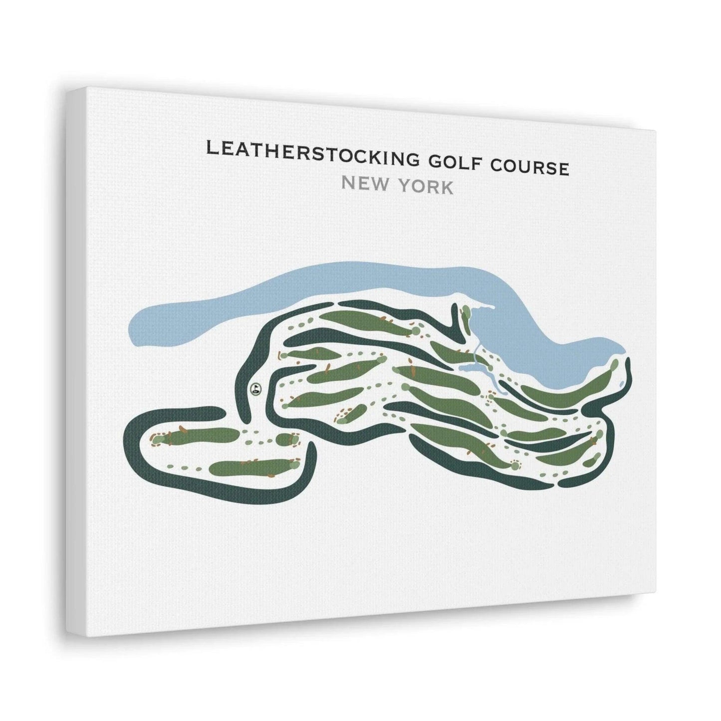 Leatherstocking Golf Course, New York - Printed Golf Courses