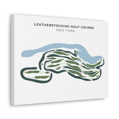 Leatherstocking Golf Course, New York - Printed Golf Courses