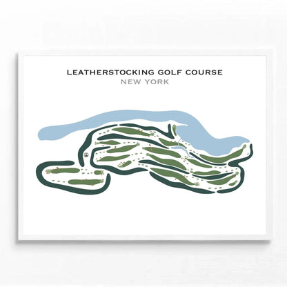 Leatherstocking Golf Course, New York - Printed Golf Courses