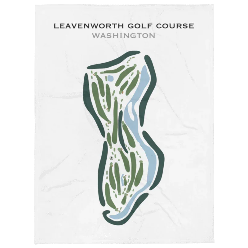 Leavenworth Golf Course, Washington - Printed Golf Courses