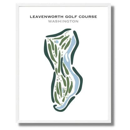 Leavenworth Golf Course, Washington - Printed Golf Courses
