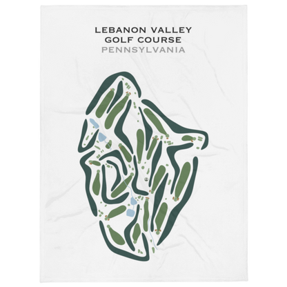 Lebanon Valley Golf Course, Pennsylvania - Printed Golf Courses