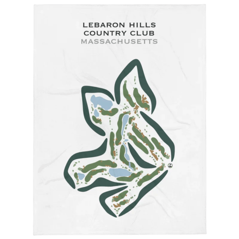 Lebaron Hills Country Club, Massachusetts - Printed Golf Courses
