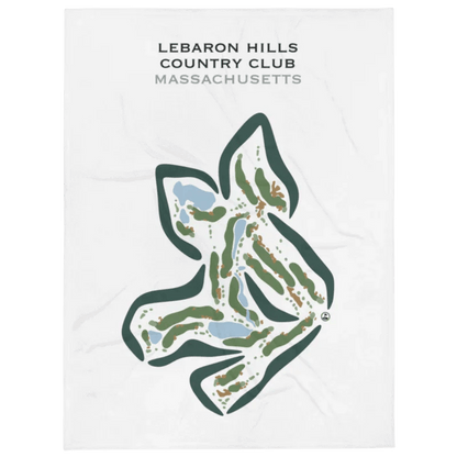 Lebaron Hills Country Club, Massachusetts - Printed Golf Courses