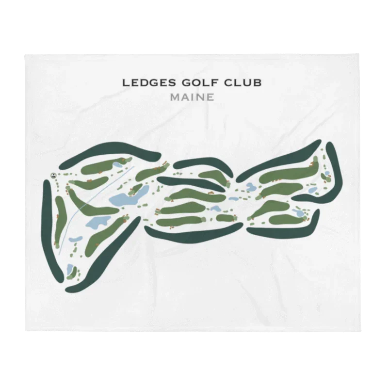 Ledges Golf Club, Maine - Printed Golf Courses