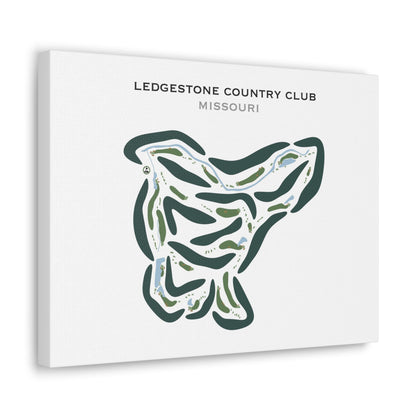 Ledgestone Country Club, Missouri - Printed Golf Courses