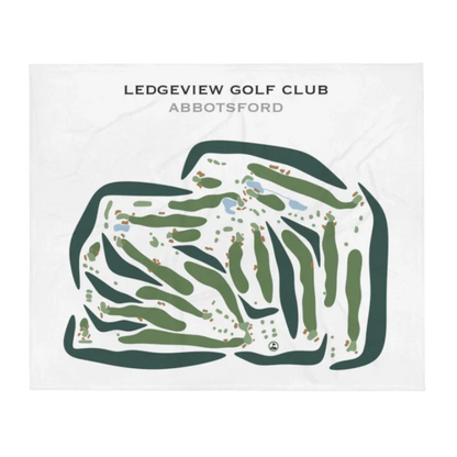 Ledgeview Golf Club, Abbotsford, Canada - Printed Golf Courses