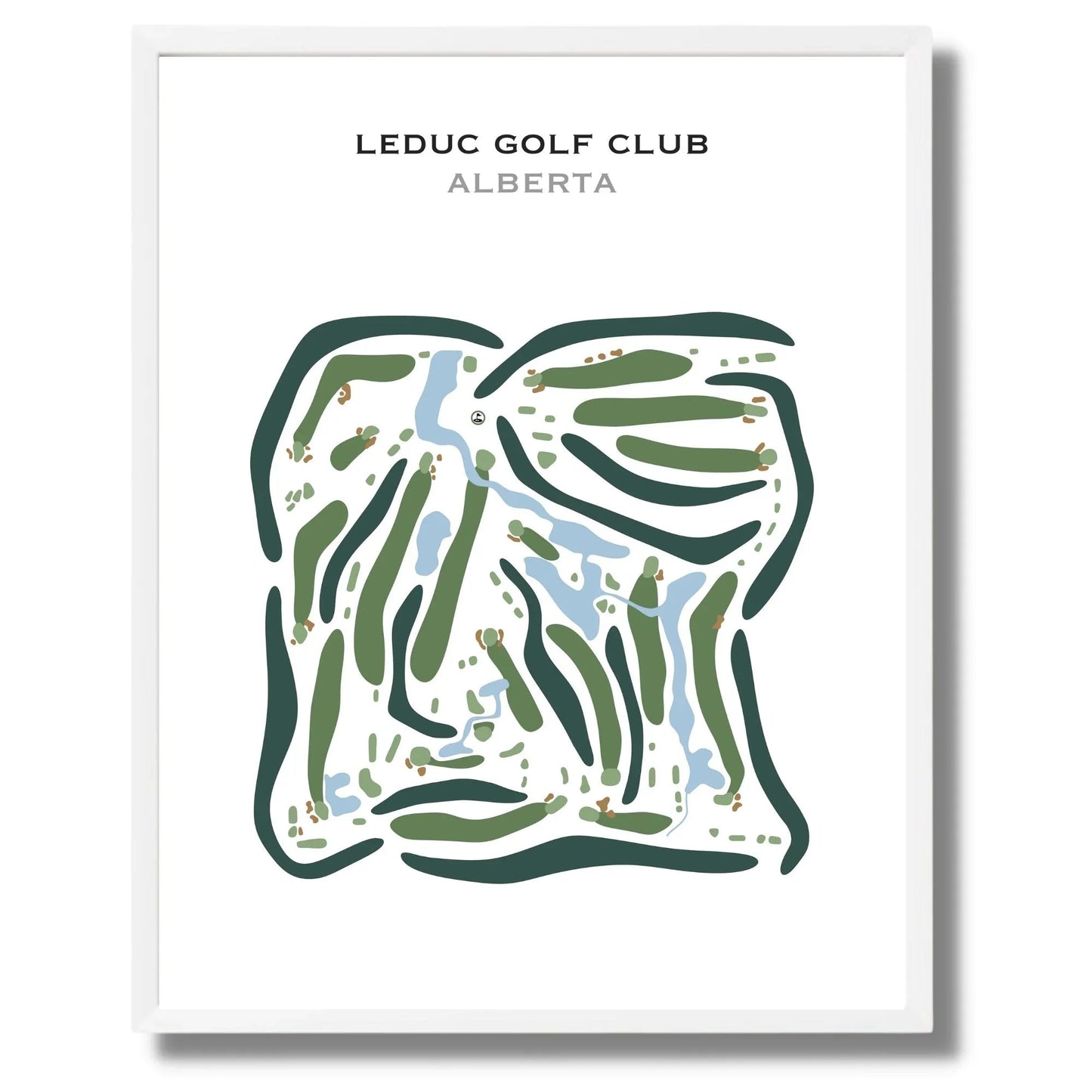 Leduc Golf Club, Alberta - Printed Golf Courses