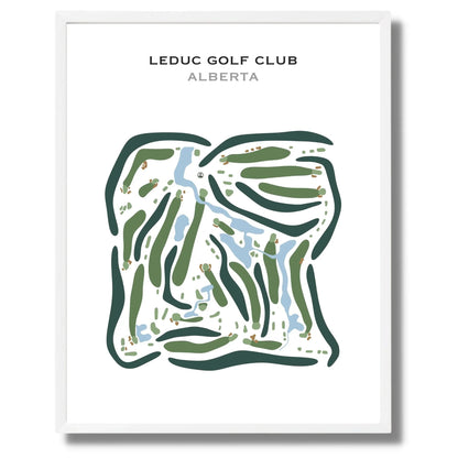 Leduc Golf Club, Alberta - Printed Golf Courses