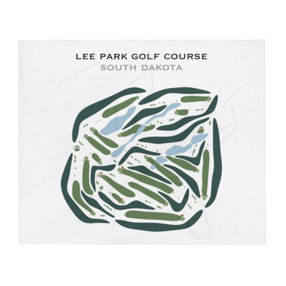 Lee Park Golf Course, South Dakota - Printed Golf Courses
