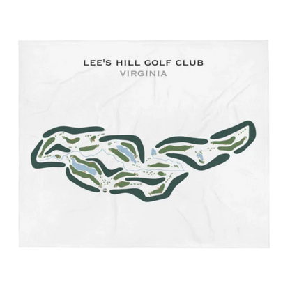 Lee's Hill Golf Club, Virginia - Printed Golf Courses