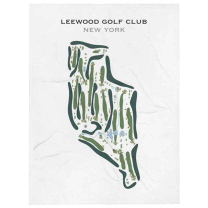 Leewood Golf Club, New York - Printed Golf Course