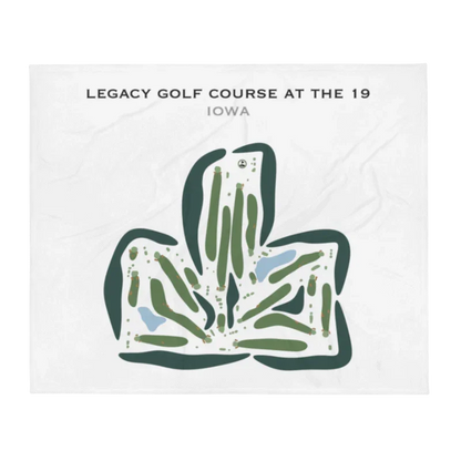 Legacy Golf Course at the 19, Iowa - Printed Golf Courses