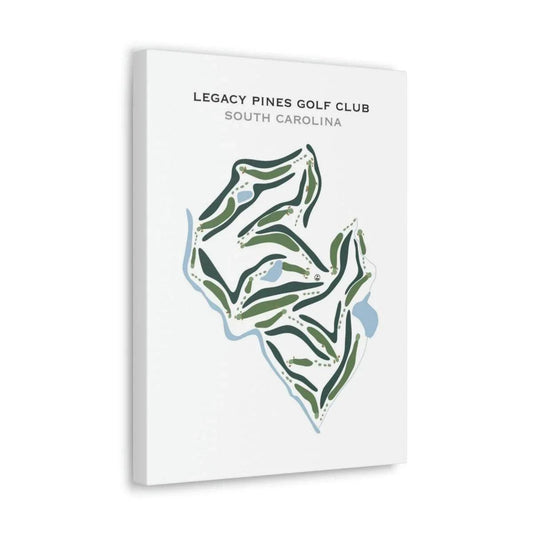Legacy Pines Golf Club, South Carolina - Printed Golf Courses