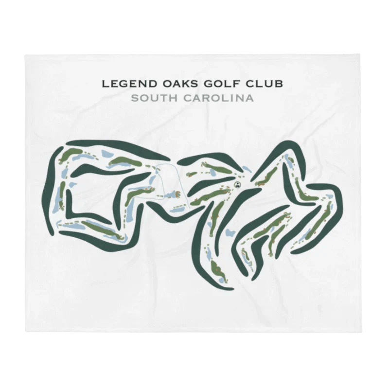 Legend Oaks Golf Club, South Carolina - Printed Golf Courses
