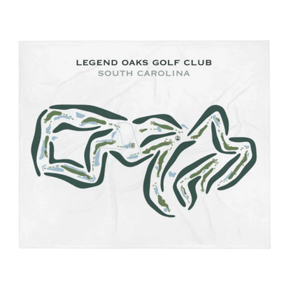 Legend Oaks Golf Club, South Carolina - Printed Golf Courses