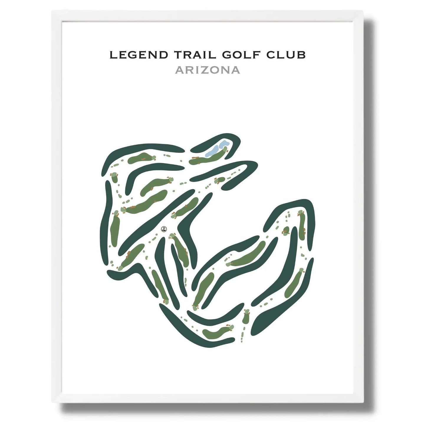 Legend Trail Golf Club, Arizona - Printed Golf Courses