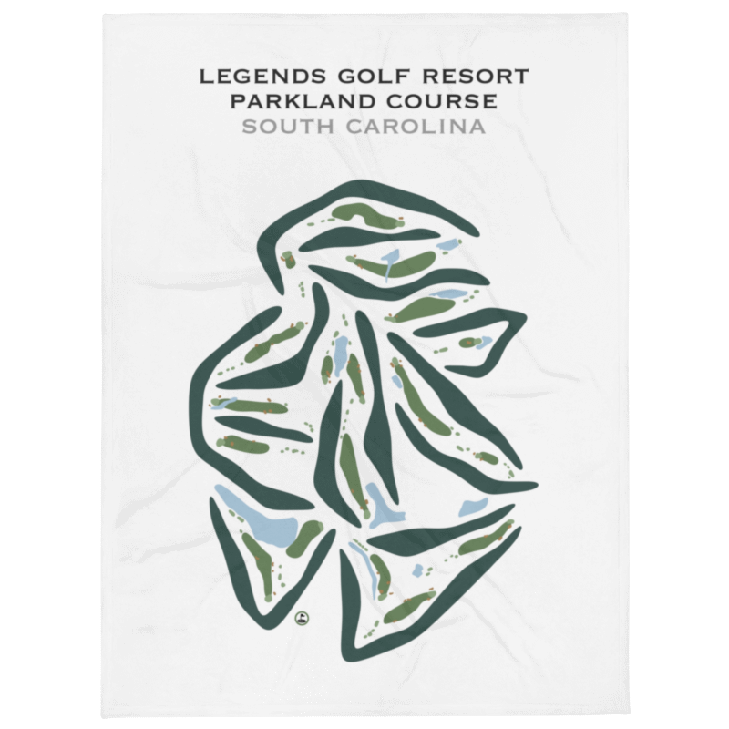 Legends Golf Resort - Parkland Course, South Carolina - Printed Golf Courses