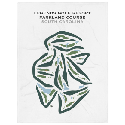 Legends Golf Resort - Parkland Course, South Carolina - Printed Golf Courses