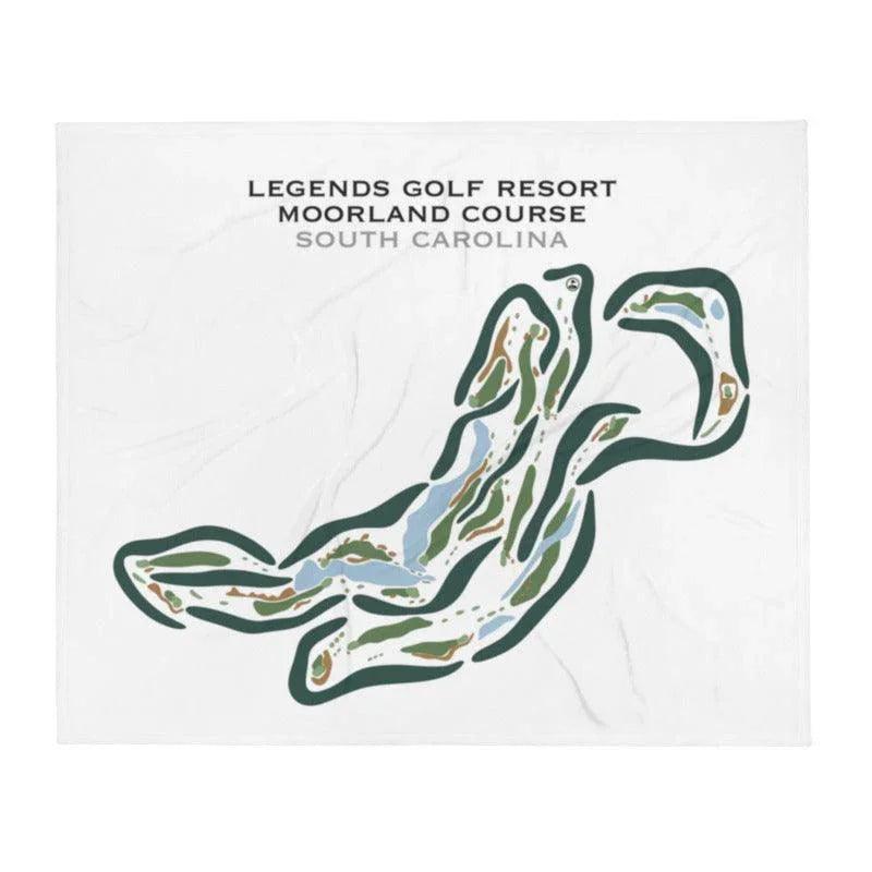 The Legends Golf Resort - Moorland Course, South Carolina - Printed Golf Courses