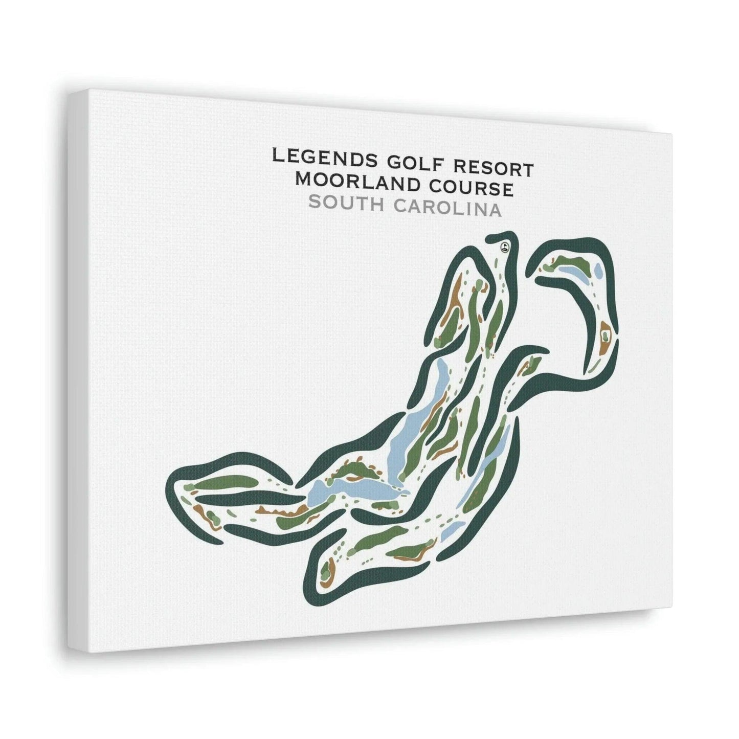 The Legends Golf Resort - Moorland Course, South Carolina - Printed Golf Courses