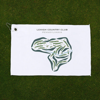 Lehigh Country Club, Pennsylvania - Printed Golf Courses