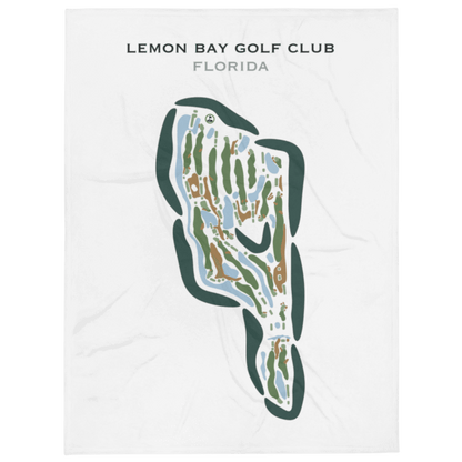 Lemon Bay Golf Club, Florida - Printed Golf Courses